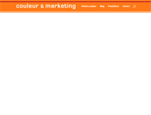 Tablet Screenshot of couleuretmarketing.com